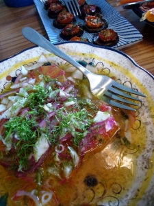 Apelsinsallad med fänkål